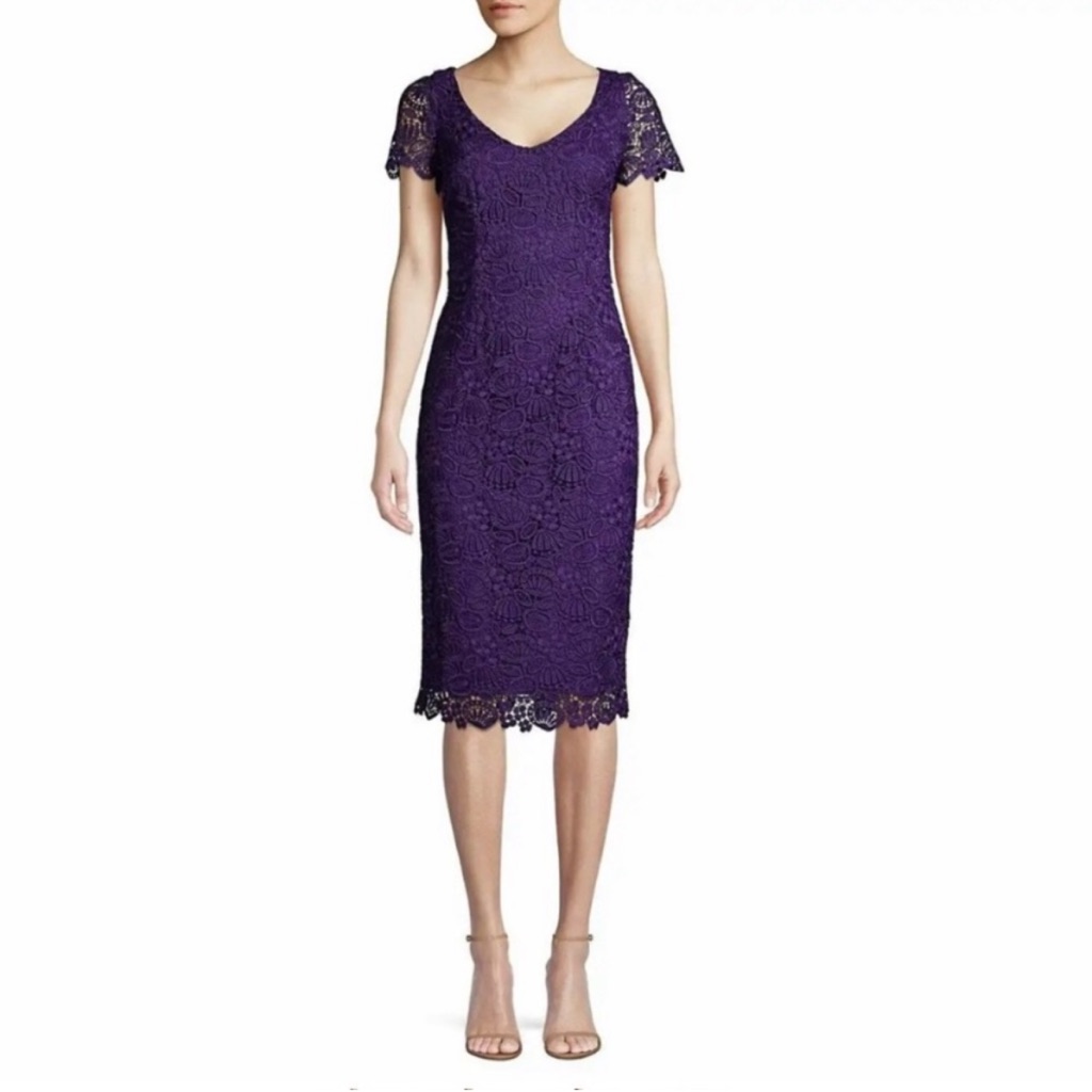 Nwt Trina Turk Elegant Lace Dress